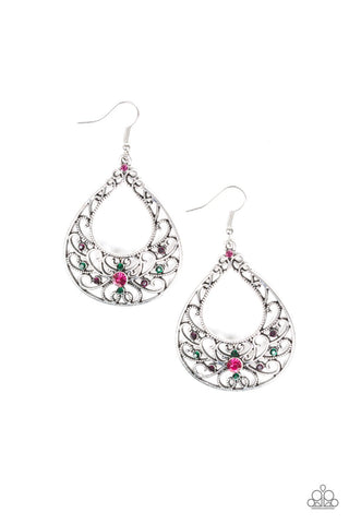 Vine Shine - Paparazzi - Multi Earrings