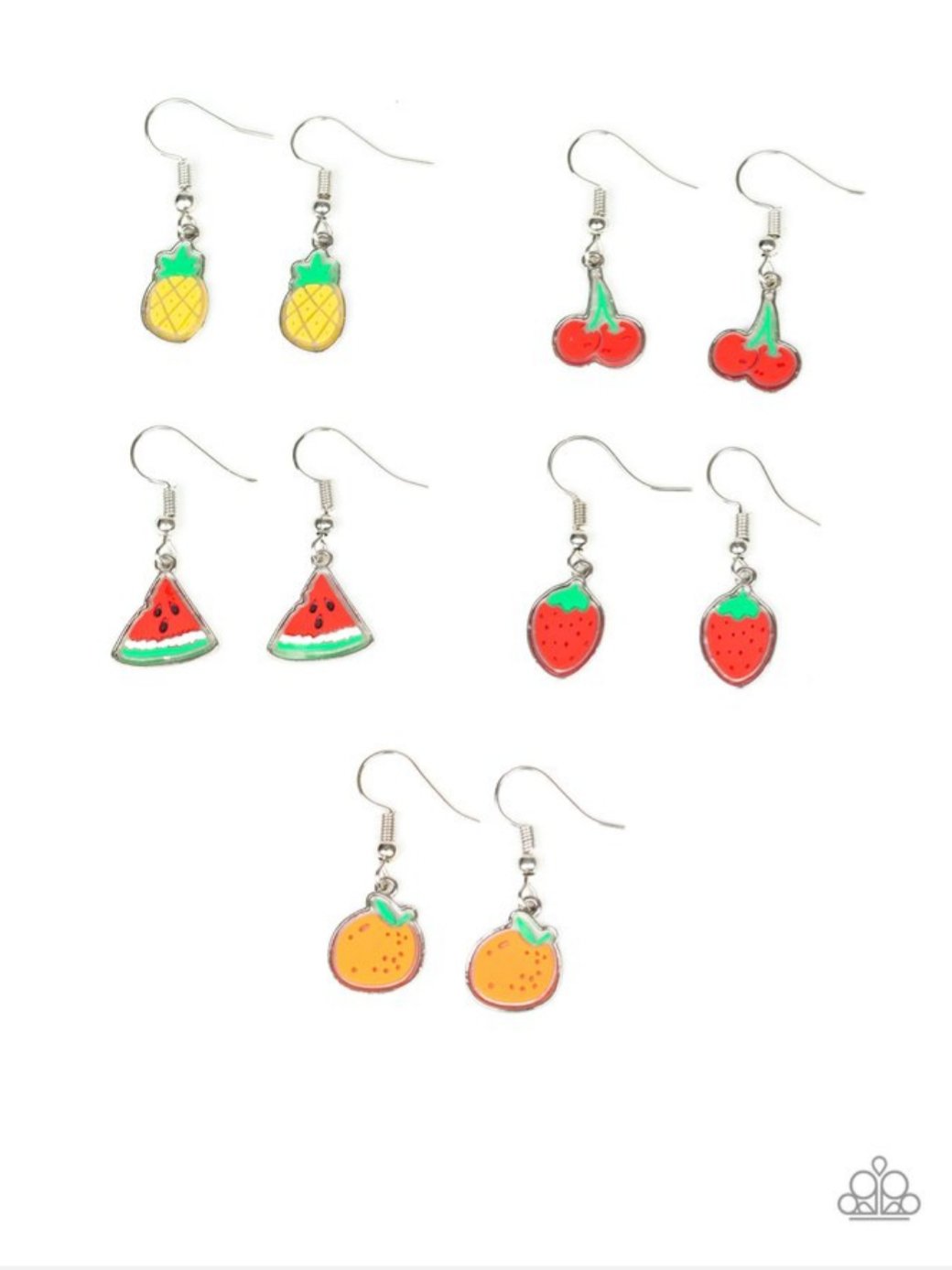 Fruit Fish Hook Children's Earrings - Paparazzi Starlet Shimmer – Ashley C  Jewelry