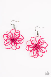 Springtime Serenity - Paparazzi - Pink Earrings