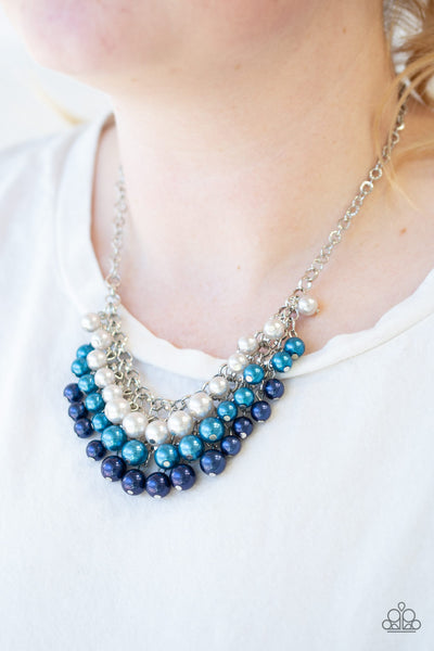 Run For The HEELS! - Paparazzi - Blue Necklace