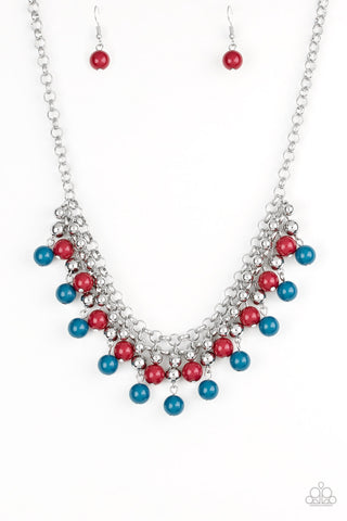 Friday Night Fringe - Paparazzi - Multi Necklace