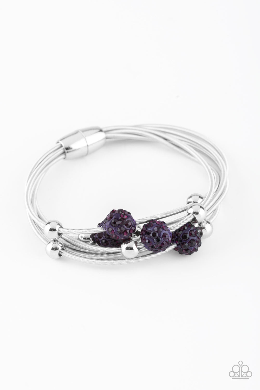 Marvelously Magnetic - Paparazzi - Purple Bracelet