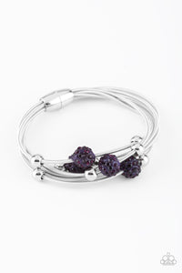 Marvelously Magnetic - Paparazzi - Purple Bracelet