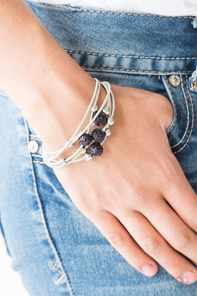 Marvelously Magnetic - Paparazzi - Purple Bracelet