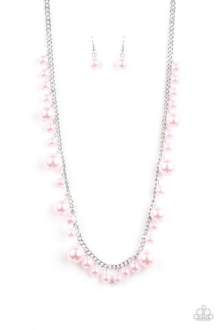 There's Always Room At The Top - Paparazzi - Pink Necklace