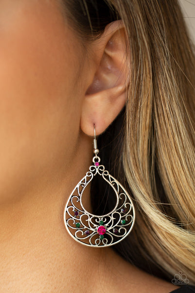 Vine Shine - Paparazzi - Multi Earrings