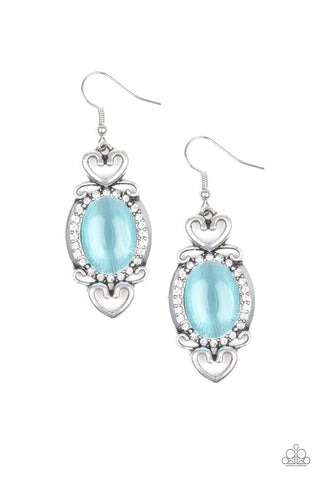 Port Royal Princess - Paparazzi - Blue Earrings