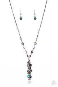 Cosmic Charisma - Paparazzi - Multi Oil Spill Tassel Necklace