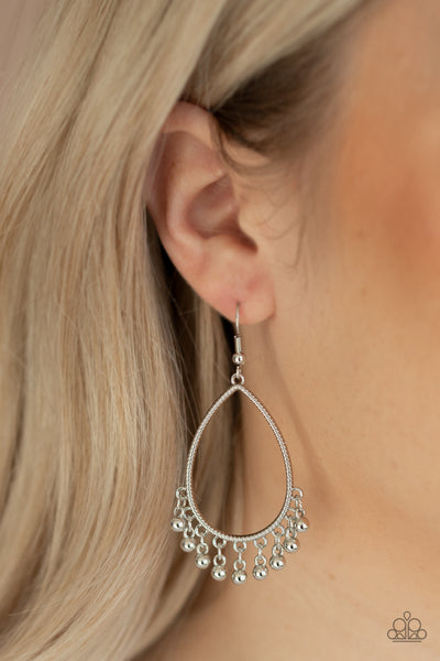 Country Charm - Paparazzi - Silver Earrings
