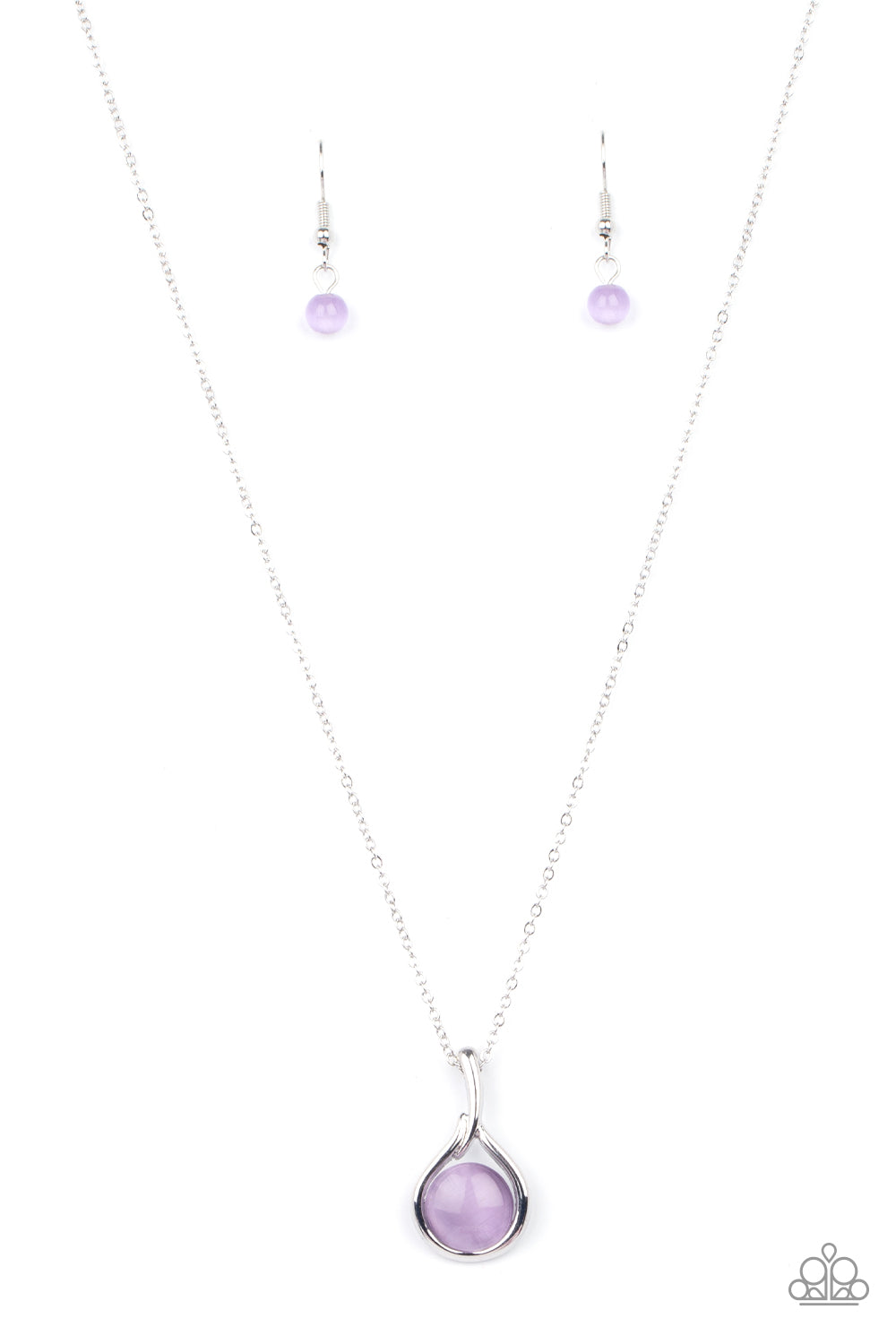 Paparazzi purple store moonstone necklace