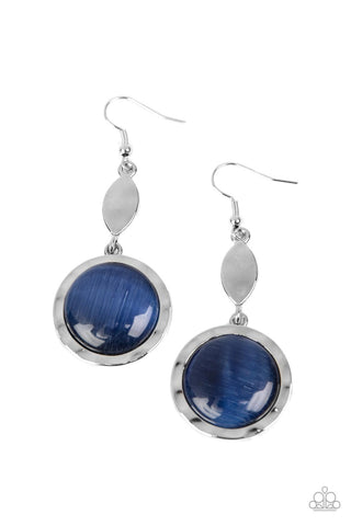 Magically Magnificent - Paparazzi - Blue Moonstone Earrings