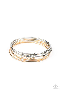 Stack Challenge - Paparazzi - Multi Silver Gold Bangle Bracelets